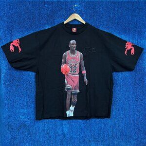 Westside Gunn 12 GXFR Michael Jordan Heels Oversized Tee M